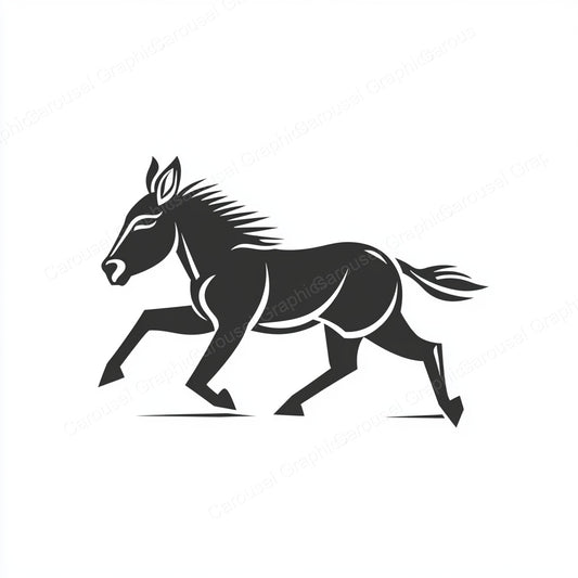 Donkey Vector Graphic preview