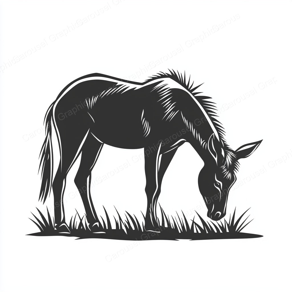 Donkey Vector Graphic preview