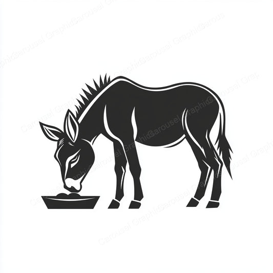 Donkey Vector Graphic preview