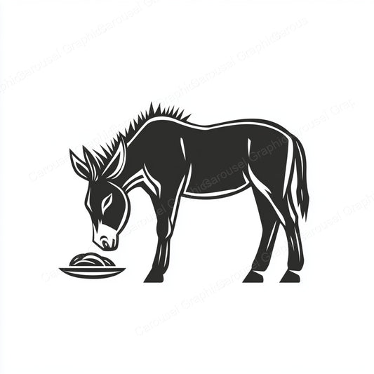 Donkey Vector Graphic preview