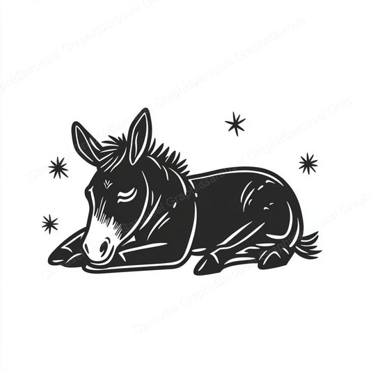Donkey Vector Graphic preview