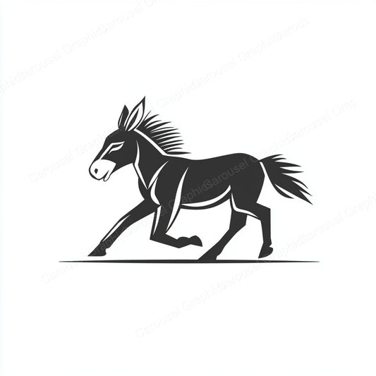 Donkey Vector Graphic preview