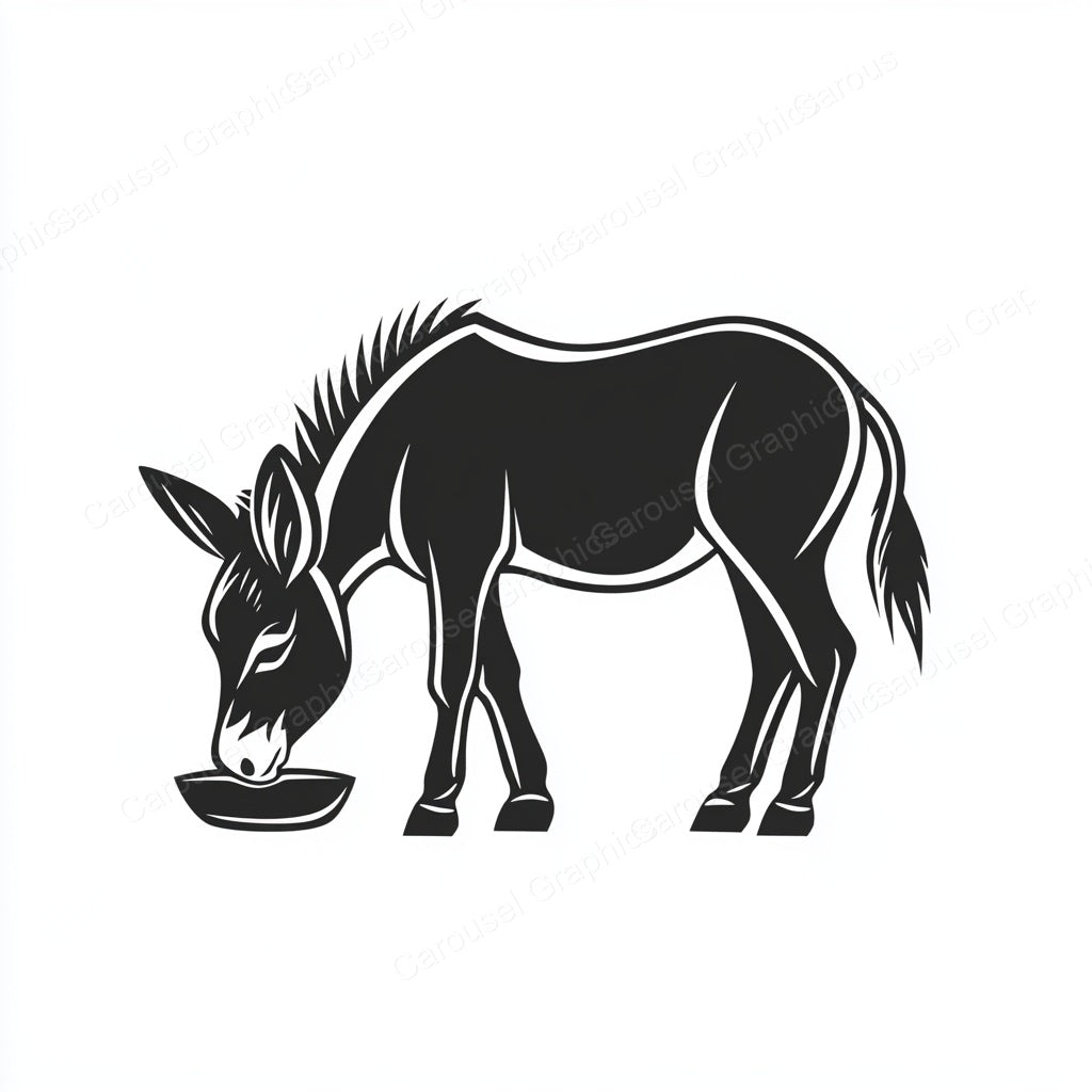 Donkey Vector Graphic preview