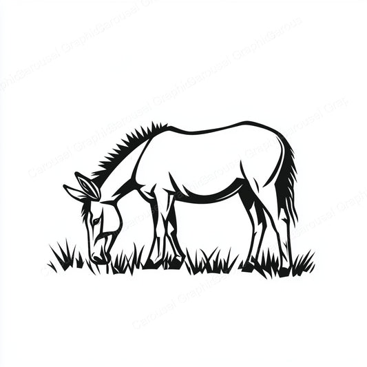 Donkey Vector Graphic preview