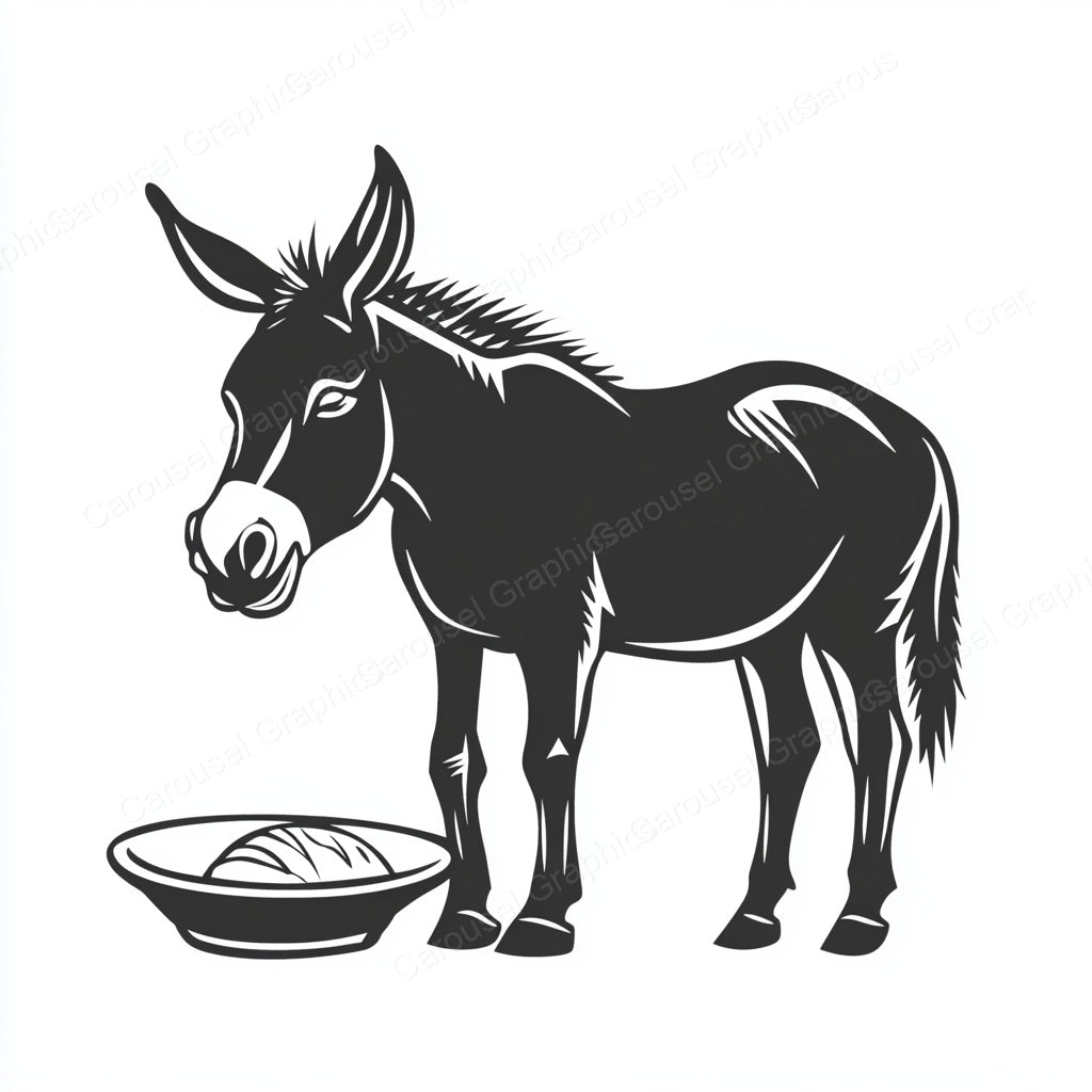 Donkey Vector Graphic preview
