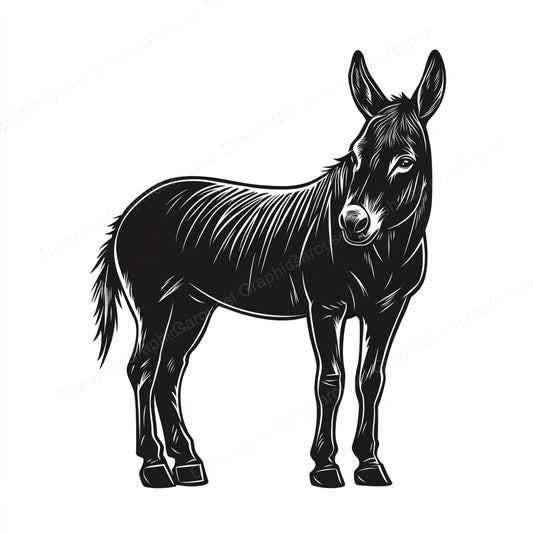 Donkey Vector Graphic preview