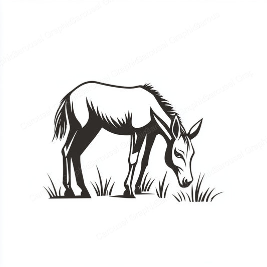 Donkey Vector Graphic preview