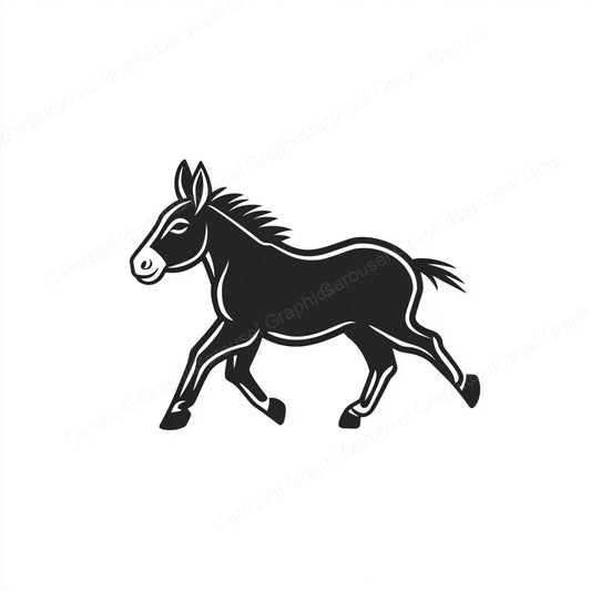Donkey Vector Graphic preview