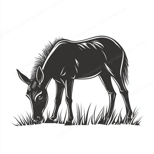 Donkey Vector Graphic preview