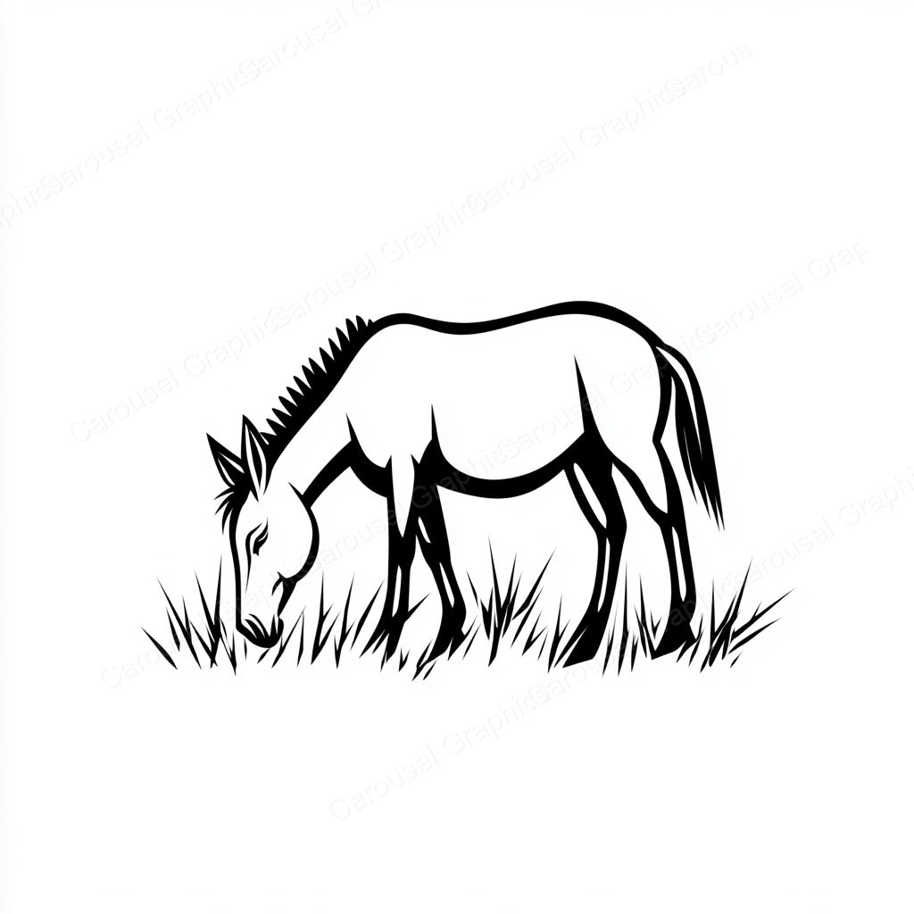 Donkey Vector Graphic preview