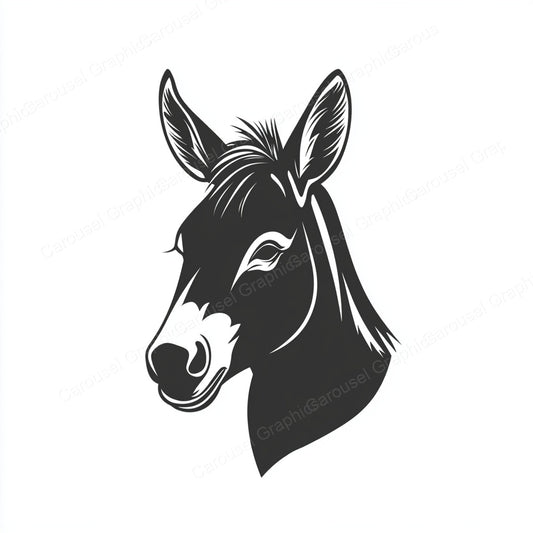 Donkey Vector Graphic preview