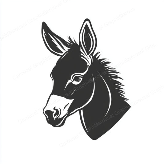 Donkey Vector Graphic preview