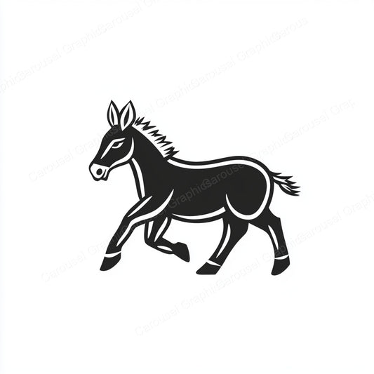 Donkey Vector Graphic preview