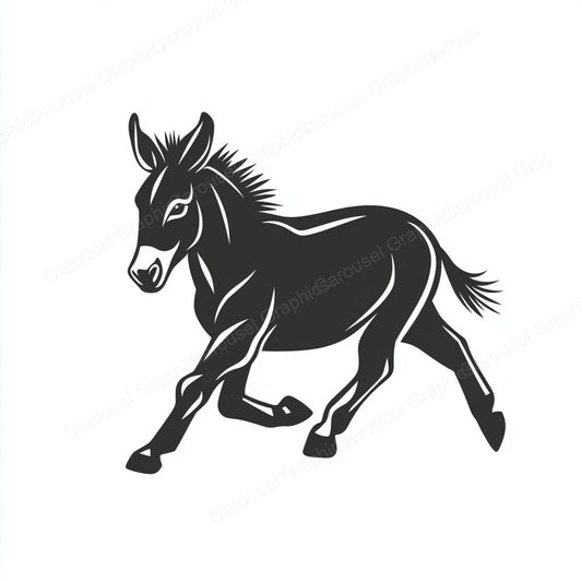 Donkey Vector Graphic preview