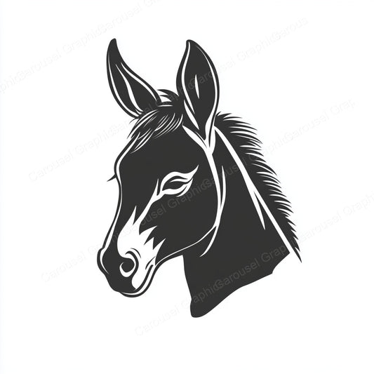 Donkey Vector Graphic preview