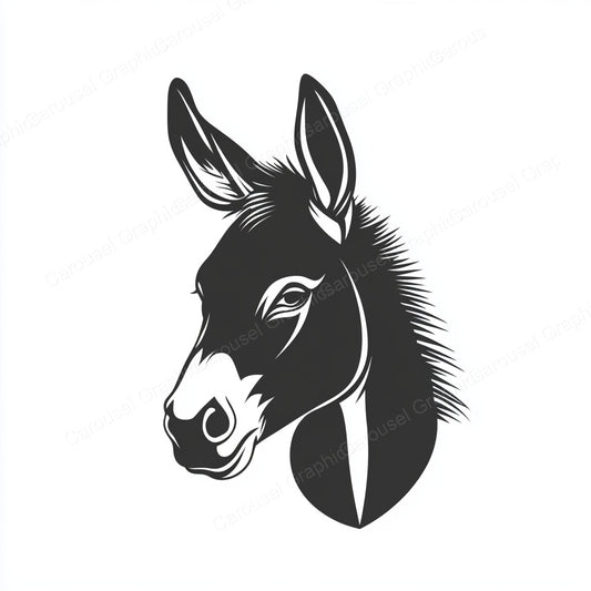 Donkey Vector Graphic preview