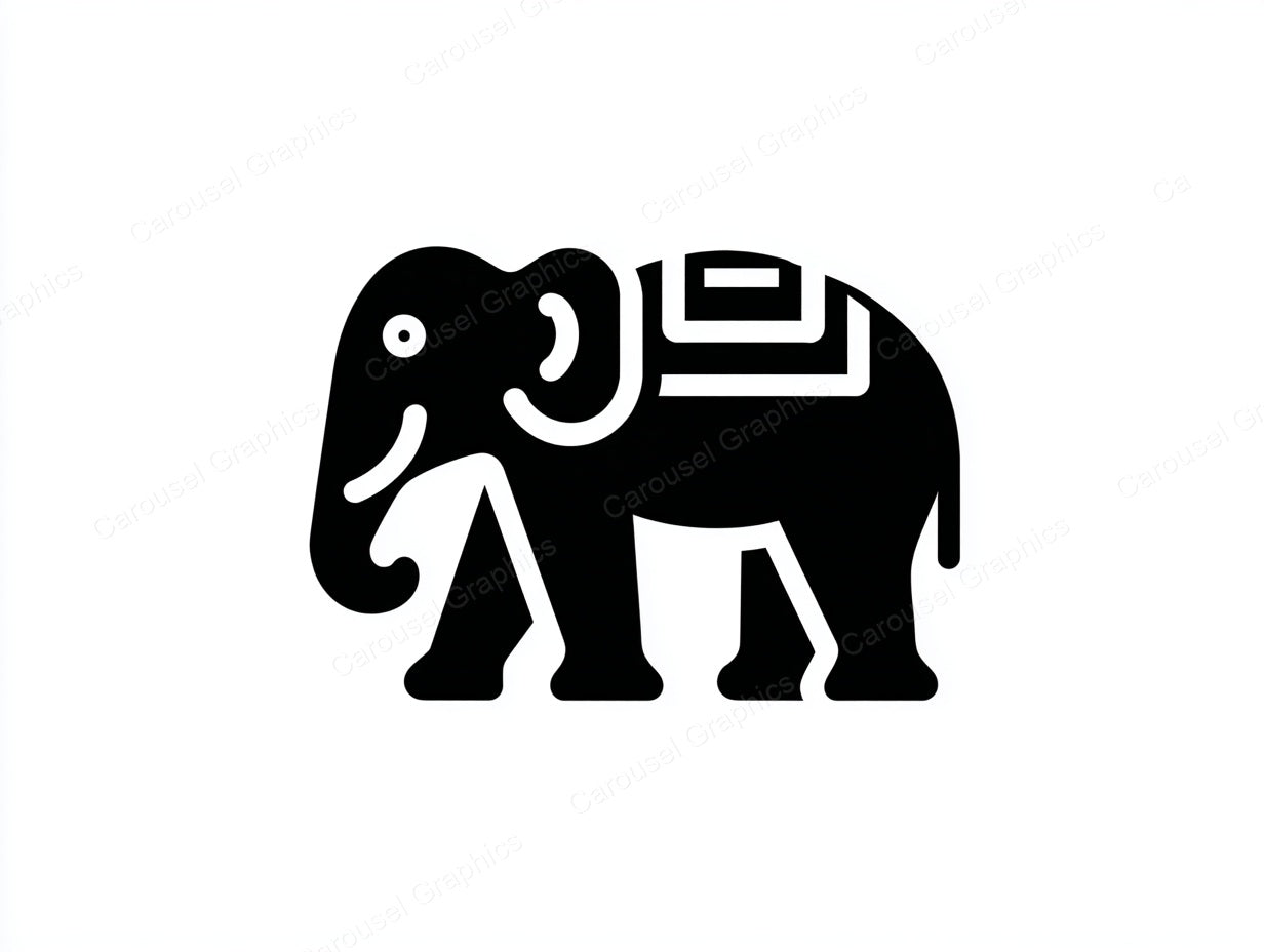 Elephant Vector Graphic preview