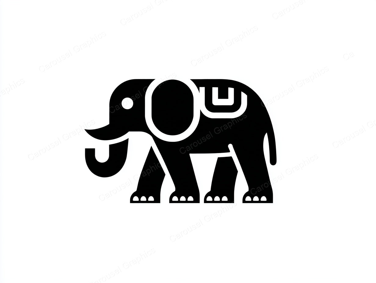 Elephant Vector Graphic preview