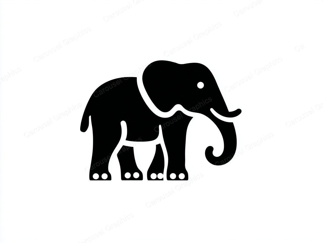 Elephant Vector Graphic preview