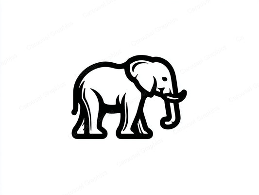 Elephant Vector Graphic preview