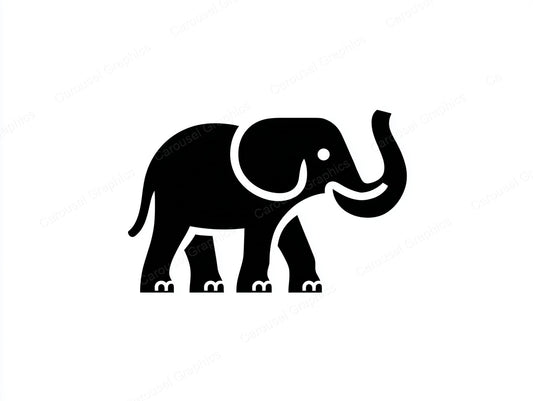 Elephant Vector Graphic preview