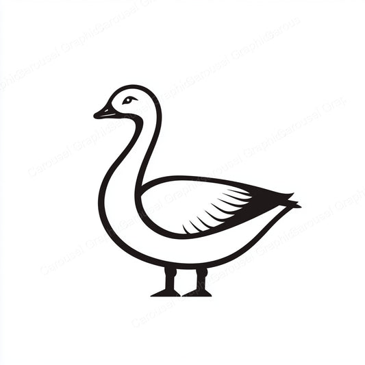 Geese Vector Graphic preview