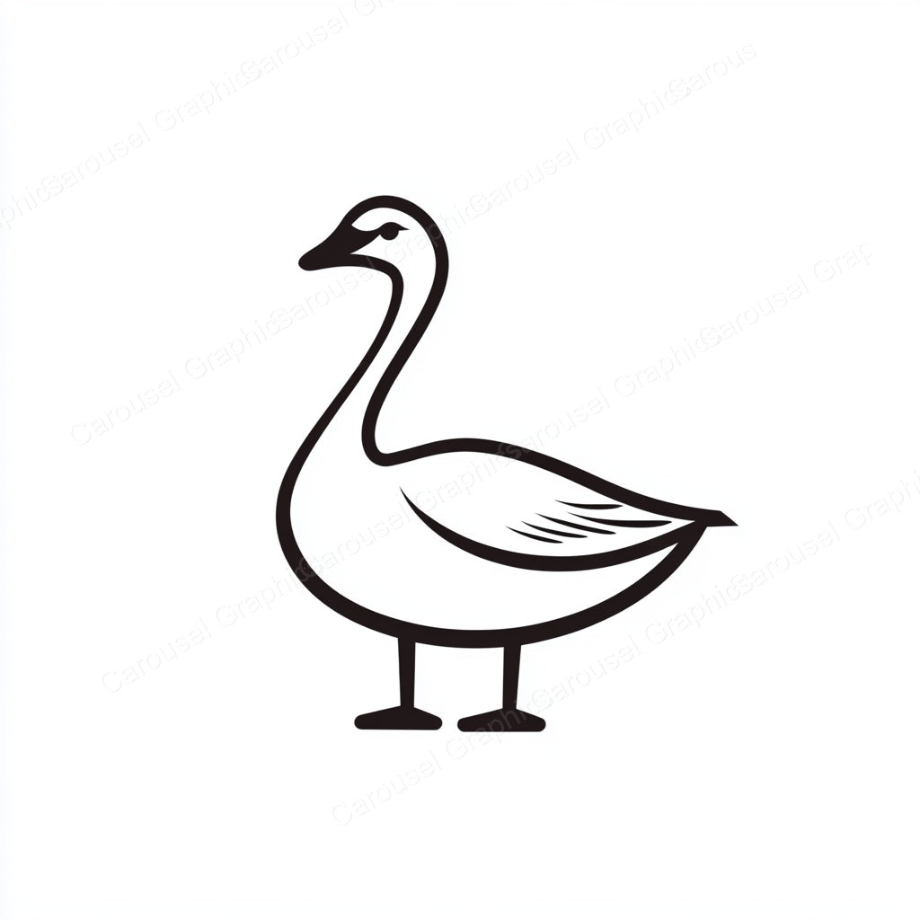 Geese Vector Graphic preview
