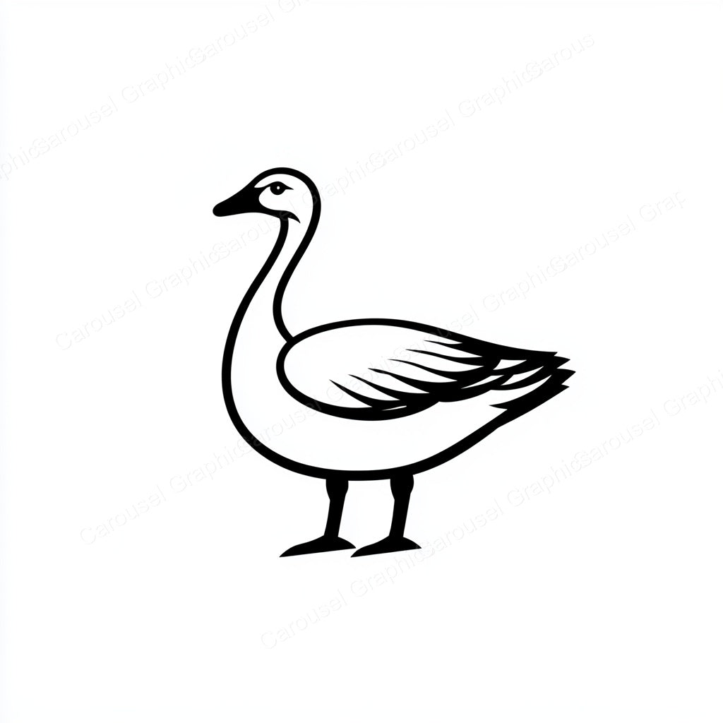 Geese Vector Graphic preview