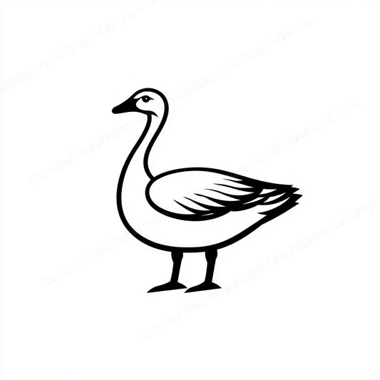 Geese Vector Graphic preview
