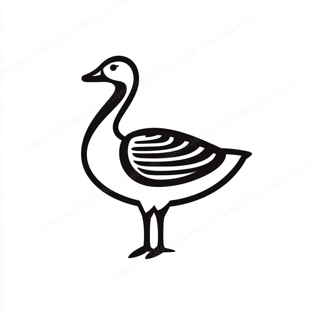 Geese Vector Graphic preview