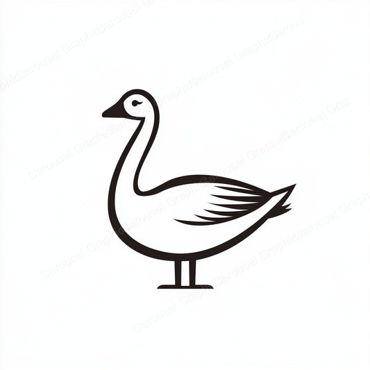 Geese Vector Graphic preview