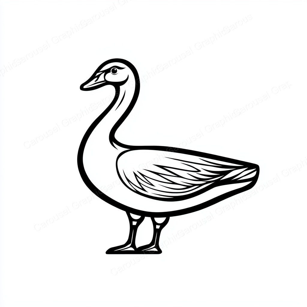 Geese Vector Graphic preview