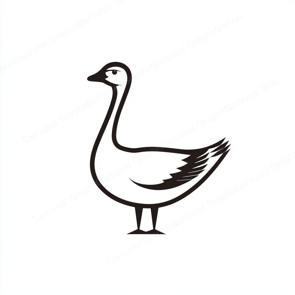 Geese Vector Graphic preview