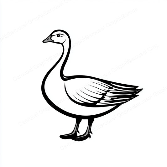 Geese Vector Graphic preview