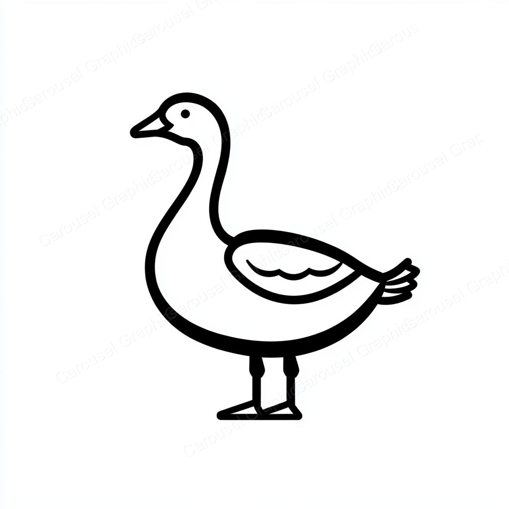 Geese Vector Graphic preview