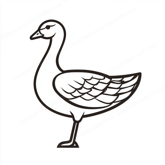 Geese Vector Graphic preview