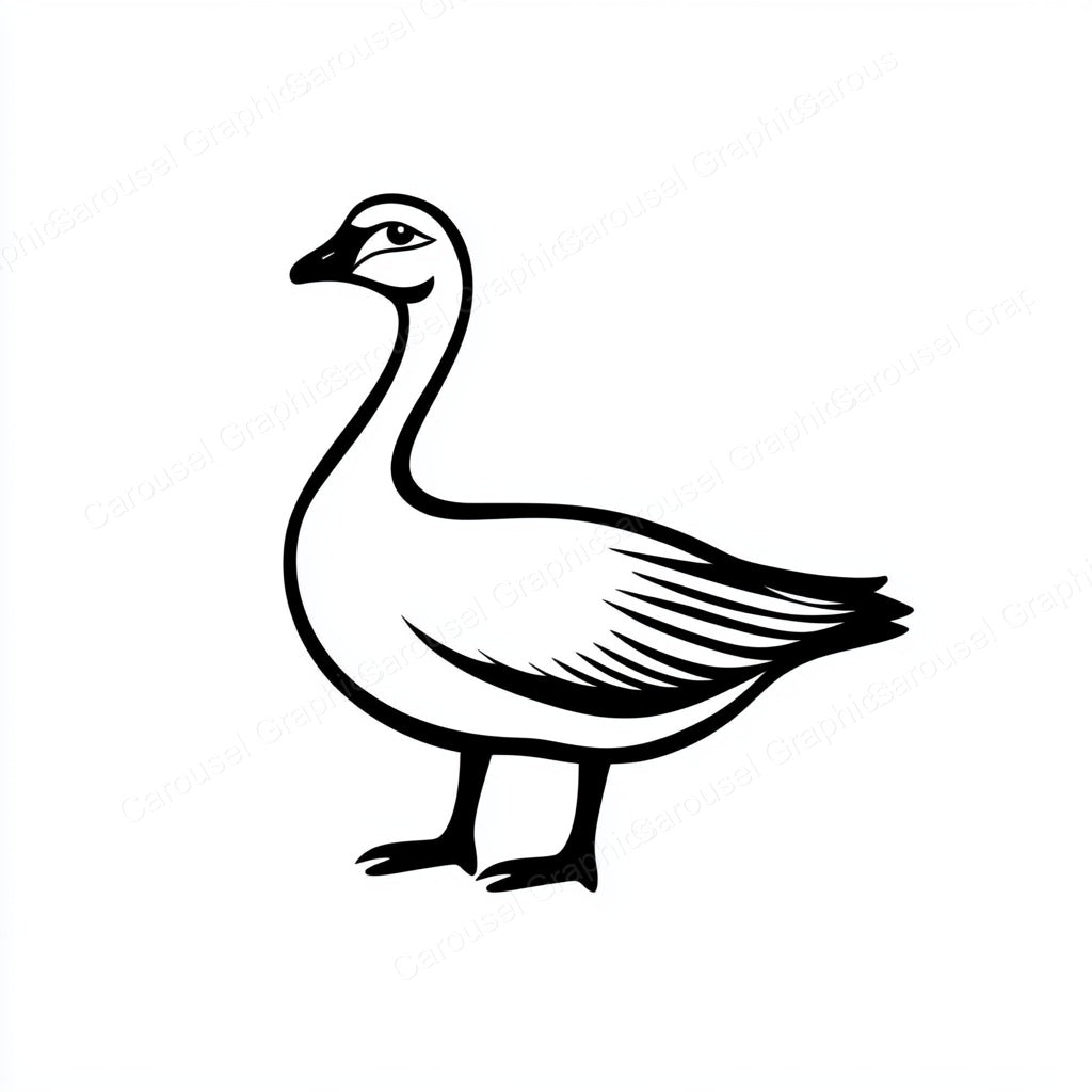 Geese Vector Graphic preview