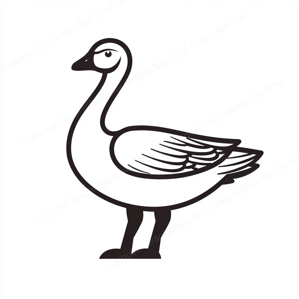 Geese Vector Graphic preview