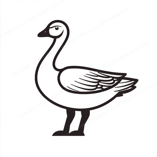 Geese Vector Graphic preview