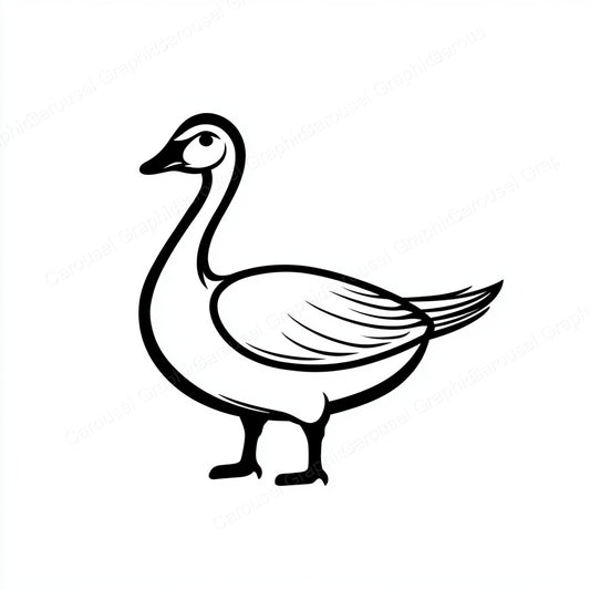 Geese Vector Graphic preview