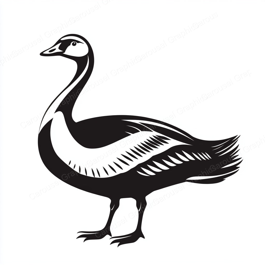Geese Vector Graphic preview