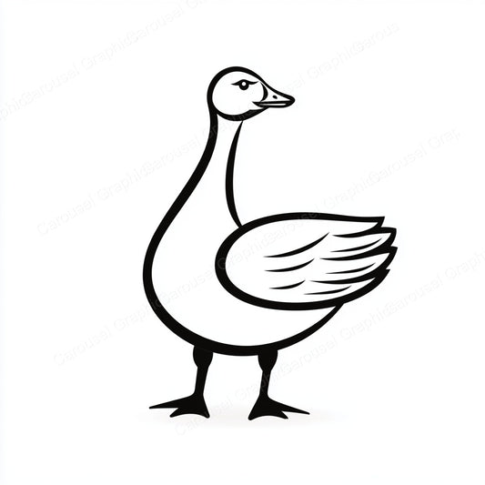 Geese Vector Graphic preview