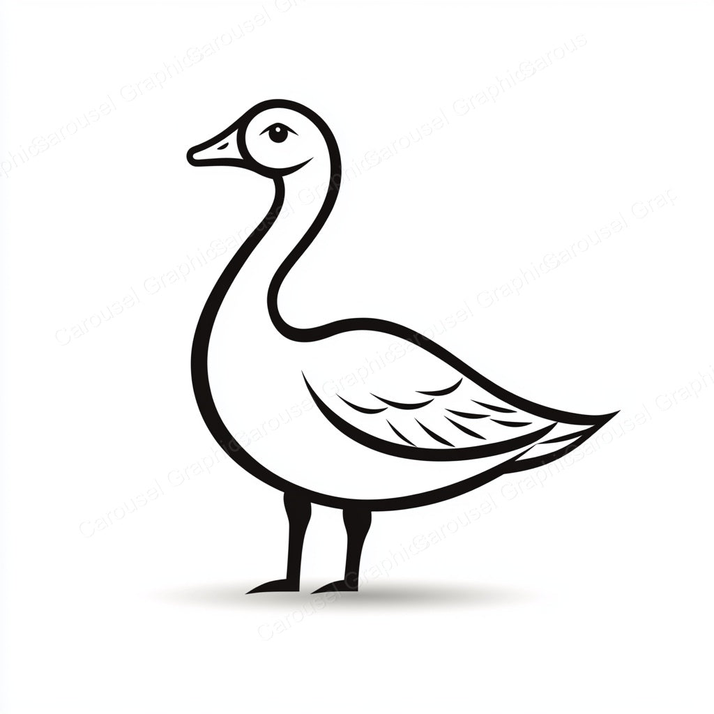 Geese Vector Graphic preview