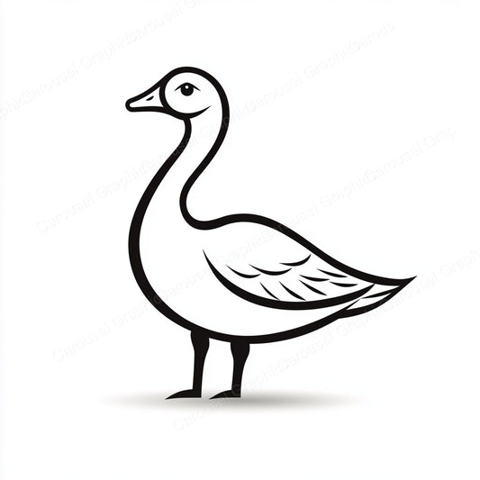 Geese Vector Graphic preview