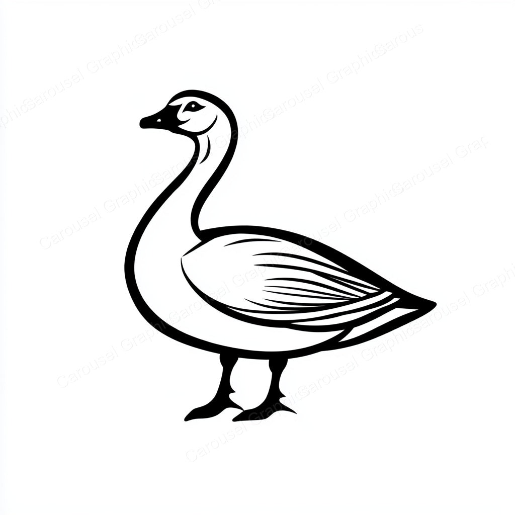 Geese Vector Graphic preview