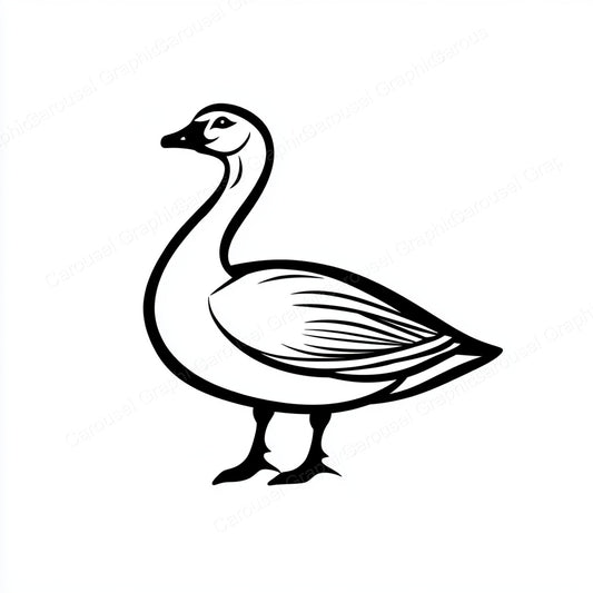 Geese Vector Graphic preview