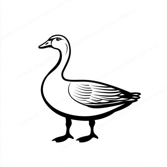 Geese Vector Graphic preview