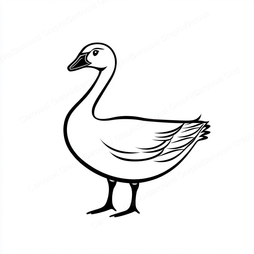 Geese Vector Graphic preview