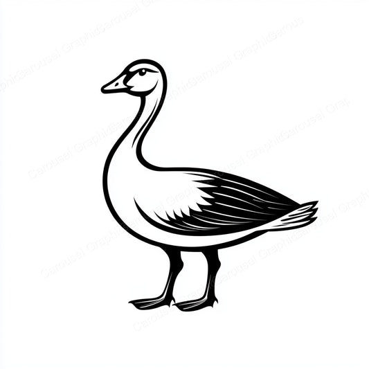Geese Vector Graphic preview