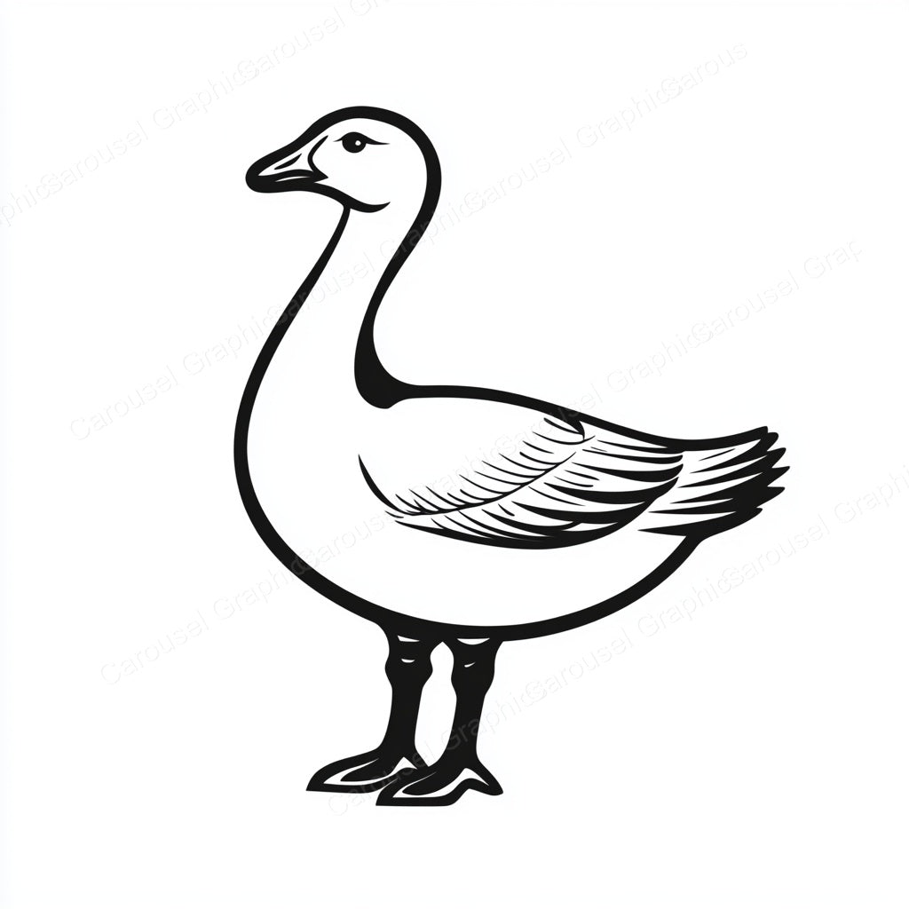 Geese Vector Graphic preview